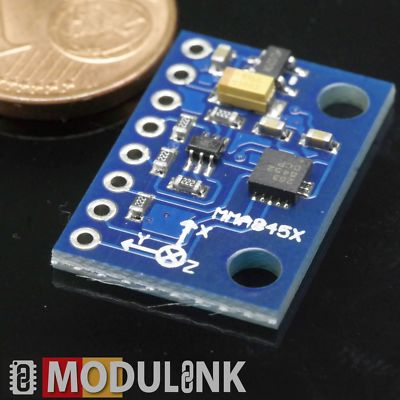MMA8452 Beschleunigungssensor 12bit I2C Bus 3 Achsen 2-8g Arduino Raspberry Pi