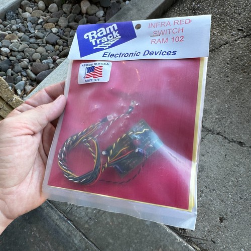 RAM TRACK Infra Red Switch RAM 102 - New / Sealed - Model Railroad - Picture 3 of 6
