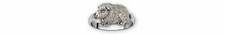 Guinea Pig Jewelry Sterling Silver Handmade Guinea Pig Ring  GP121X-R