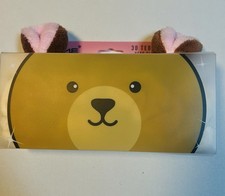 The Creme Shop 3D Teddy Bear Headyband Bear Plushie Spa Headband
