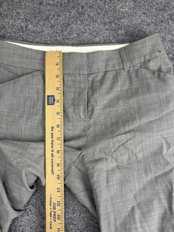 Theory Pants Womens 0 Gray Dress Trousers Bootcut Slacks Work Office Career - Image 4 of 4