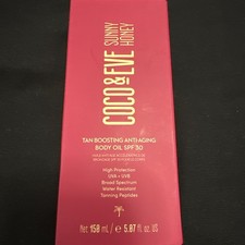 Coco & Eve Tan Boosting Anti-Aging Body Oil SPF30 - Tanning Accelerator Spray❤️