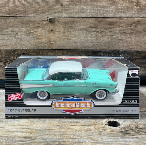 Ertl, American Muscle, 1957 Chevy Bel Air, Maßstab 1:18, Diecast, originalverpackt