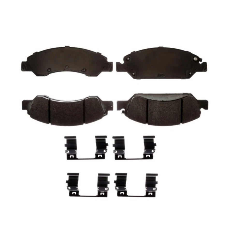 Juego de pastillas de freno de disco delanteras originales ACDelco para GMC Sierra 1500 2007-2013 19366010 Foto 2 de 4