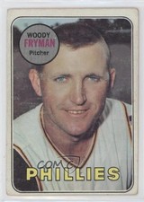 1969 Topps Woodie Fryman Woody Fryman #51 0m2c
