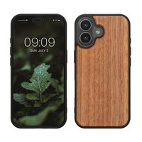 Holz SchutzhüLle FüR Iphone 17 Hardcase Tpu Bumper Holz HüLle HandyhüLle