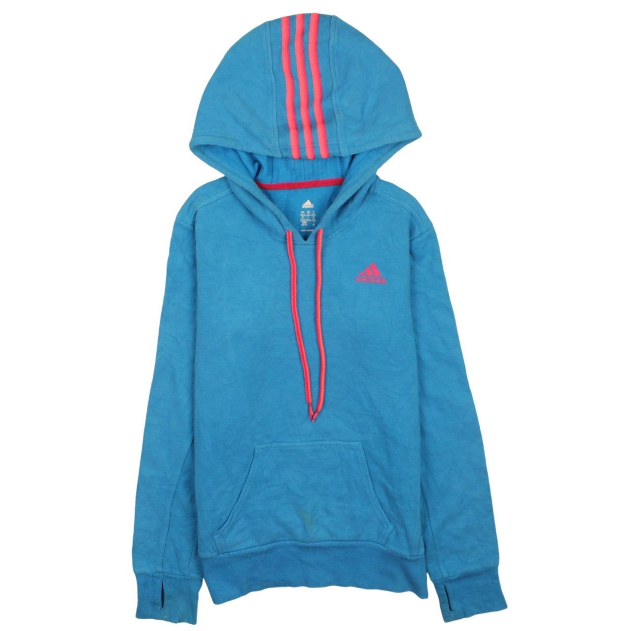 Adidas Blue Hoodie Womens Xs