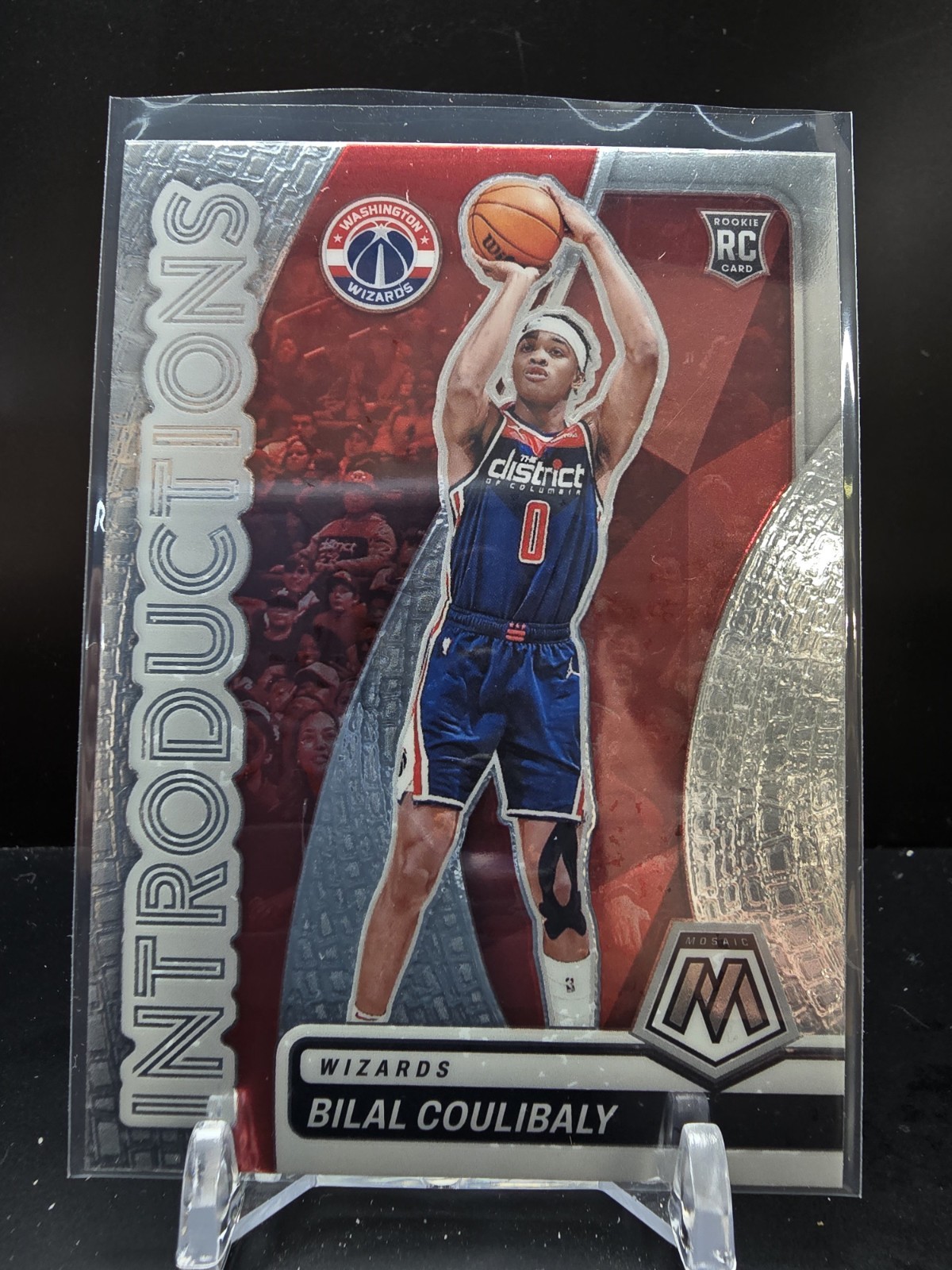 D145 - 2023-24 Panini Mosaic - Bilal Coulibaly #19 - Introductions RC