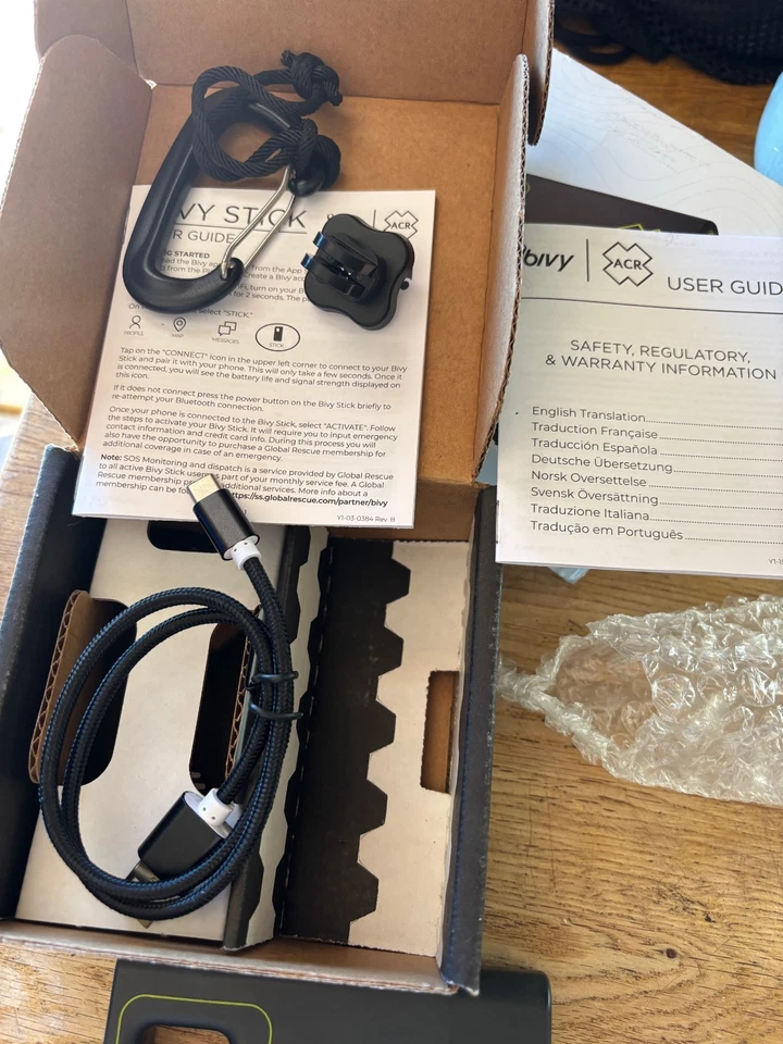 ACR Bivy Stick con caja Foto 2 de 4