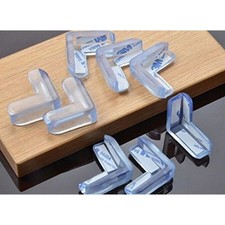 4/8 Clear Rubber Furniture Corner Edge Table Cushion Guard Protector Baby Safety