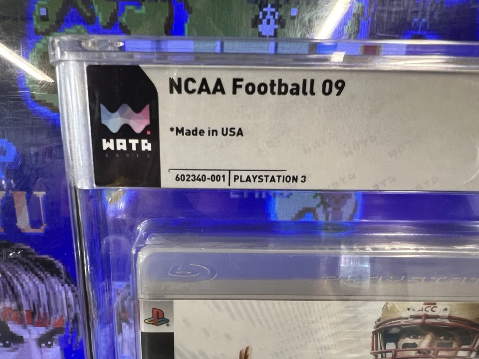 2008 PS3 NCAA Football 09 Graded WATA 9.8 A+ Boston College Matt Ryan Pre-Rookie - Image 3 of 4