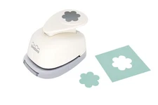 Bira Craft 1 inch Flower Lever Action Punch for Paper off-white 