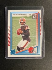 2025 Panini Donruss Rated Rookie Shedeur Sanders #306 Browns NFL