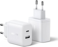 USB-C LadegeräT 20W 2-Pack SchnellladegeräT Mit 2 Ports FüR Iphone Ipad Galaxy