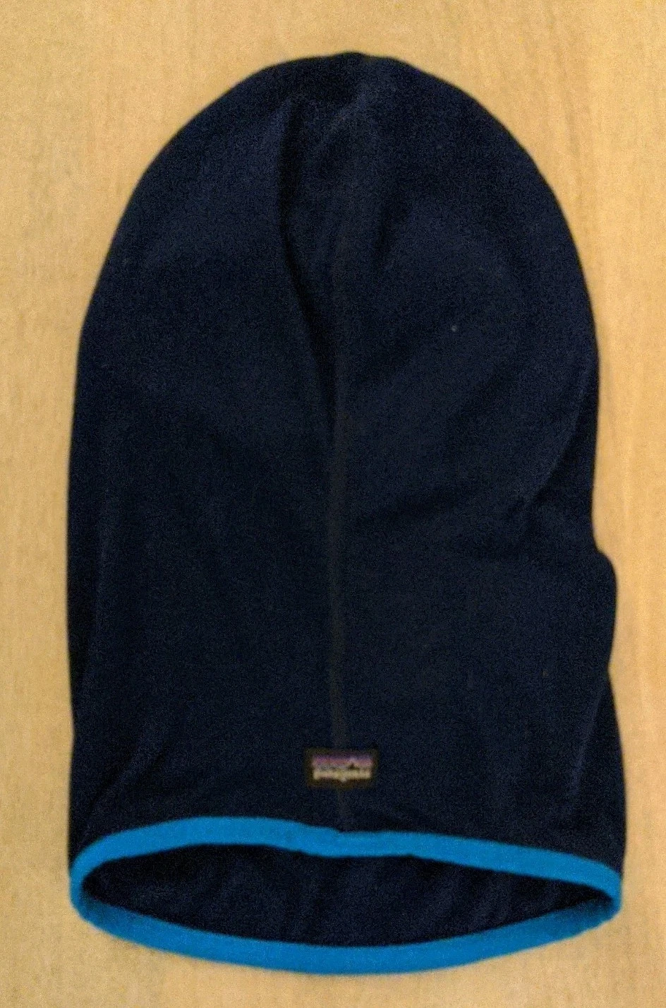 Vintage Patagonia Balaclava Capilene Face Mask Breathable One Size Blue