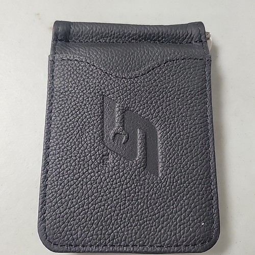 NEW - SNAP-ON TOOLS Black Leather Money Clip BI-FOLD WALLET Wrench Logo - Picture 4 of 6
