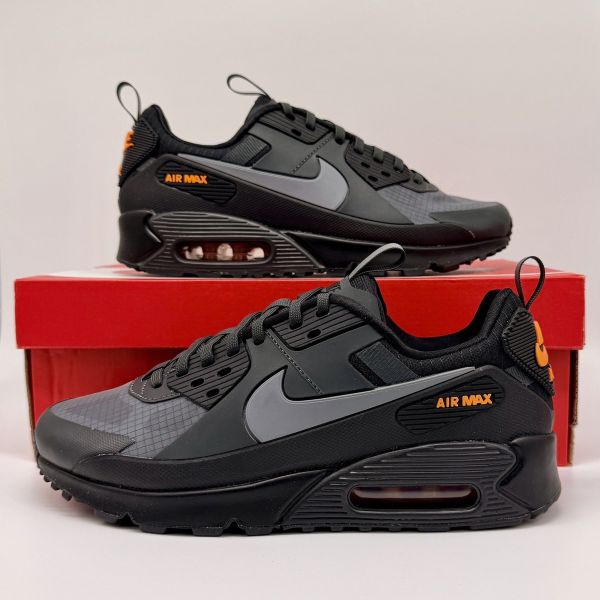 Nike Air Max 90 Drift Black Bright Ceramic Sneakers IO1908-001