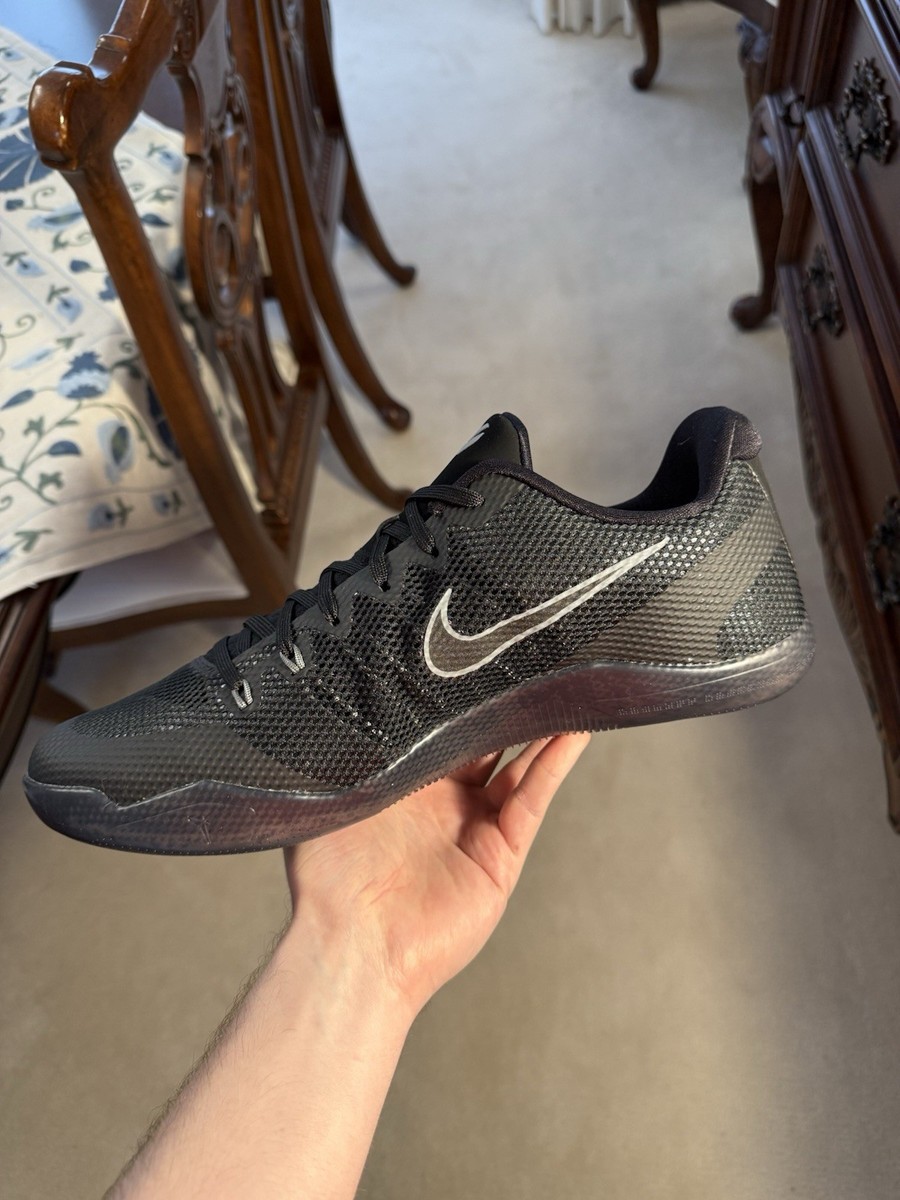 Size 13 - Nike Kobe 11 Dark Knight Black/Cool Grey 2016, 836183