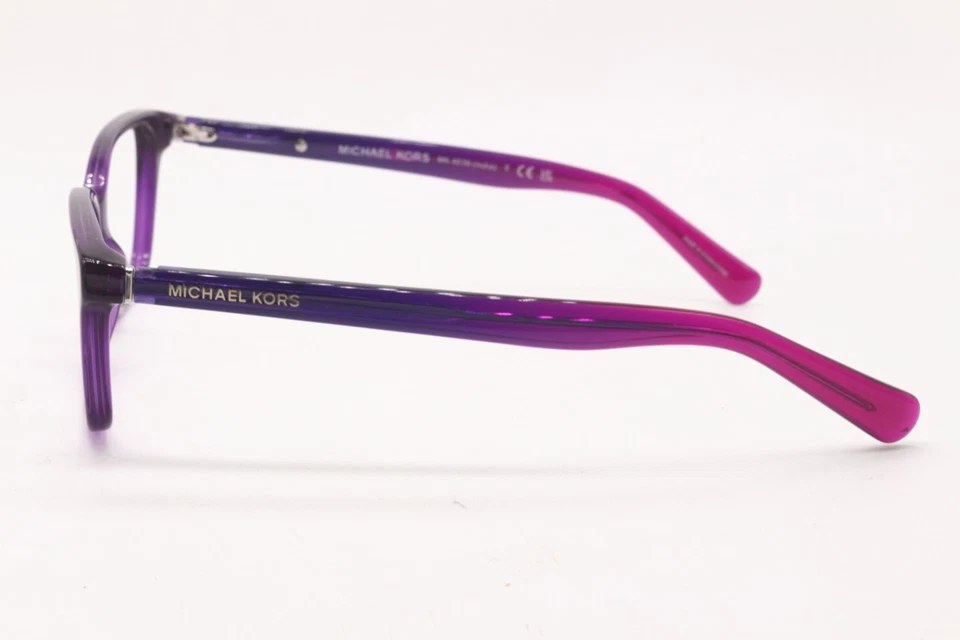 NUEVAS GAFAS MICHAEL KORS MK 4039 INDIA 3222 PÚRPURA AUTÉNTICO DISEÑADOR 54-15 Foto 3 de 4