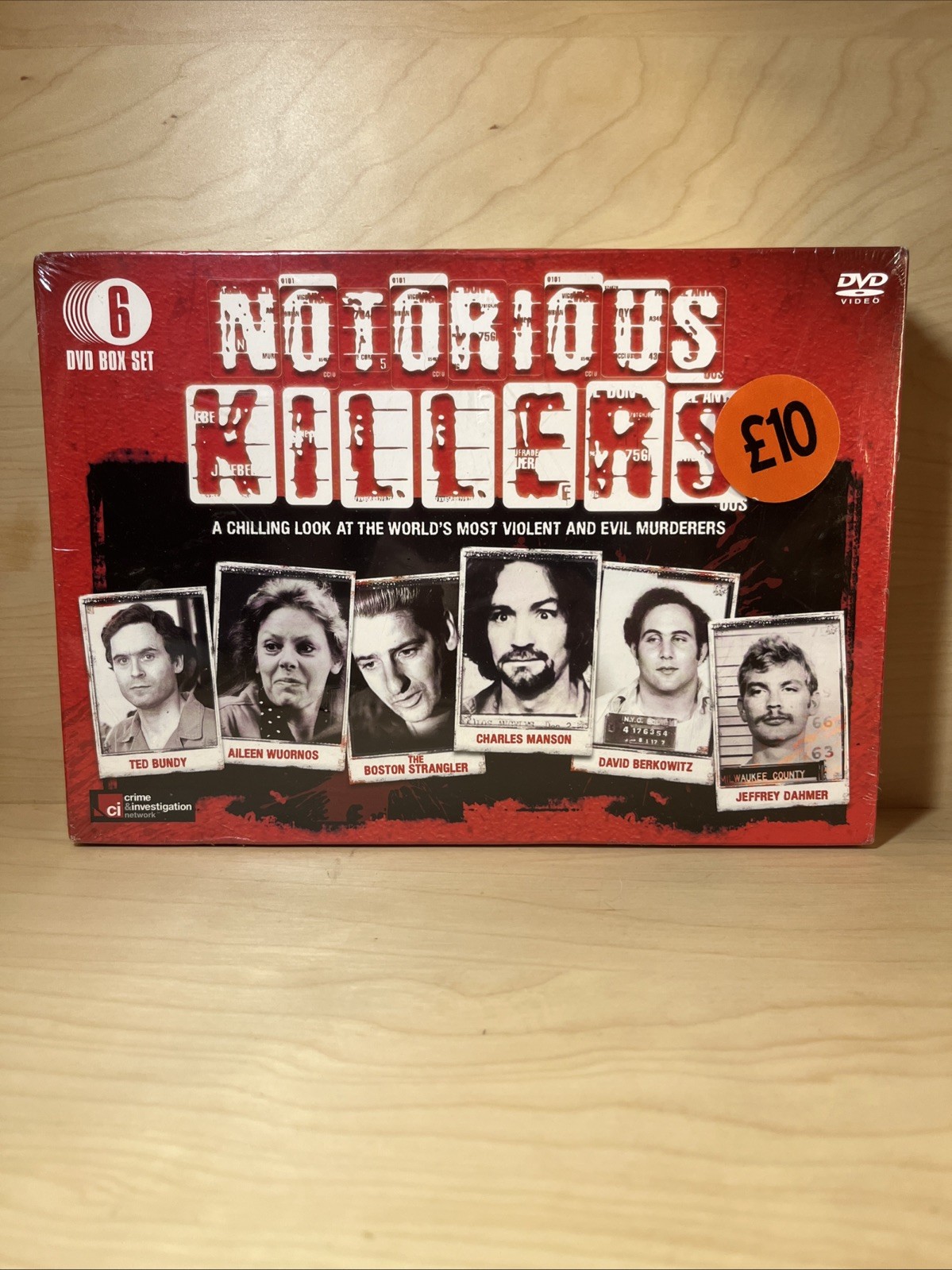 Notorious Killers DVD 6 Discs , 2009-Cert E, NEW-OTHER