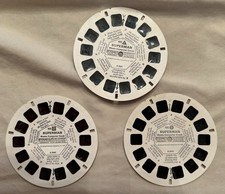 Vintage 1970 GAF View Master Reel Set of 3 Superman Meets Computer Crook DC