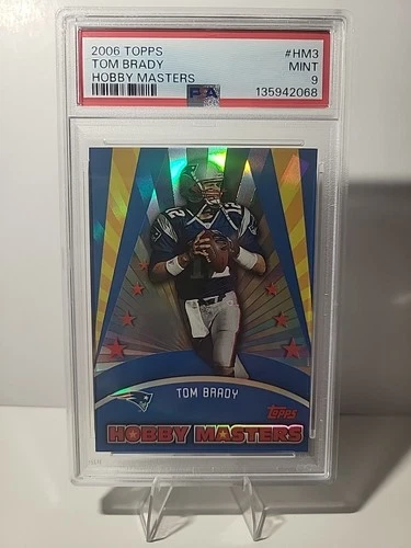 PSA 9 2006 Topps Hobby Masters #HM3 Tom Brady New England Patriots