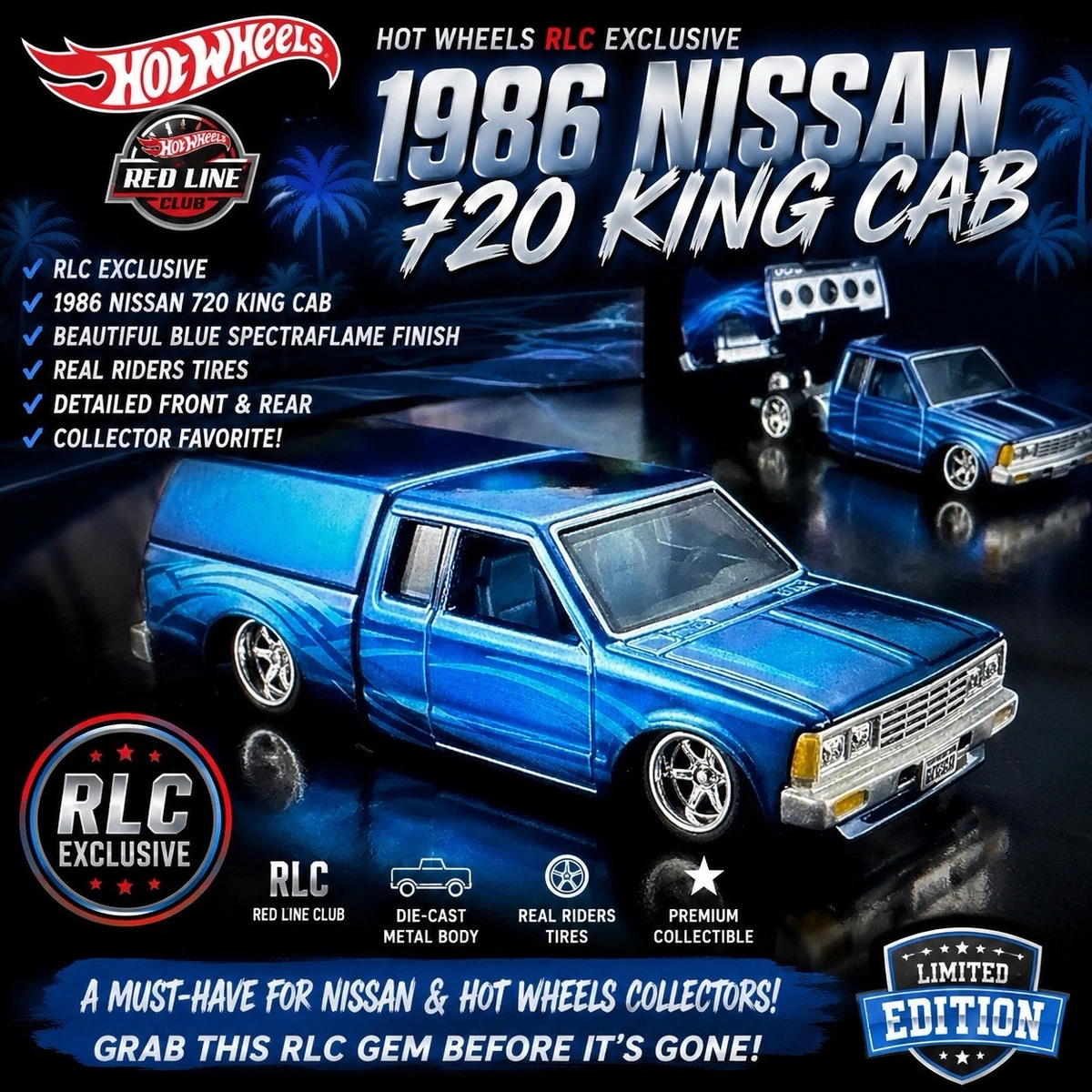 Hot Wheels Nissan Diecast Pickup Trucks for sale - eBay