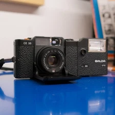 BALDA CE35 | 35MM POINT N SHOOT  FILM CAMERA W/ FLASH | MINT CONDITION | RARE