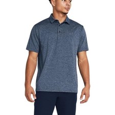 Under Armour Men's Blue Playoff Polo Sz Small NWT