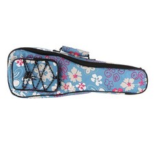 Verstellbare Ukulele Tasche bag Case Ukulele Koffer mit doppelte Schultergurt,