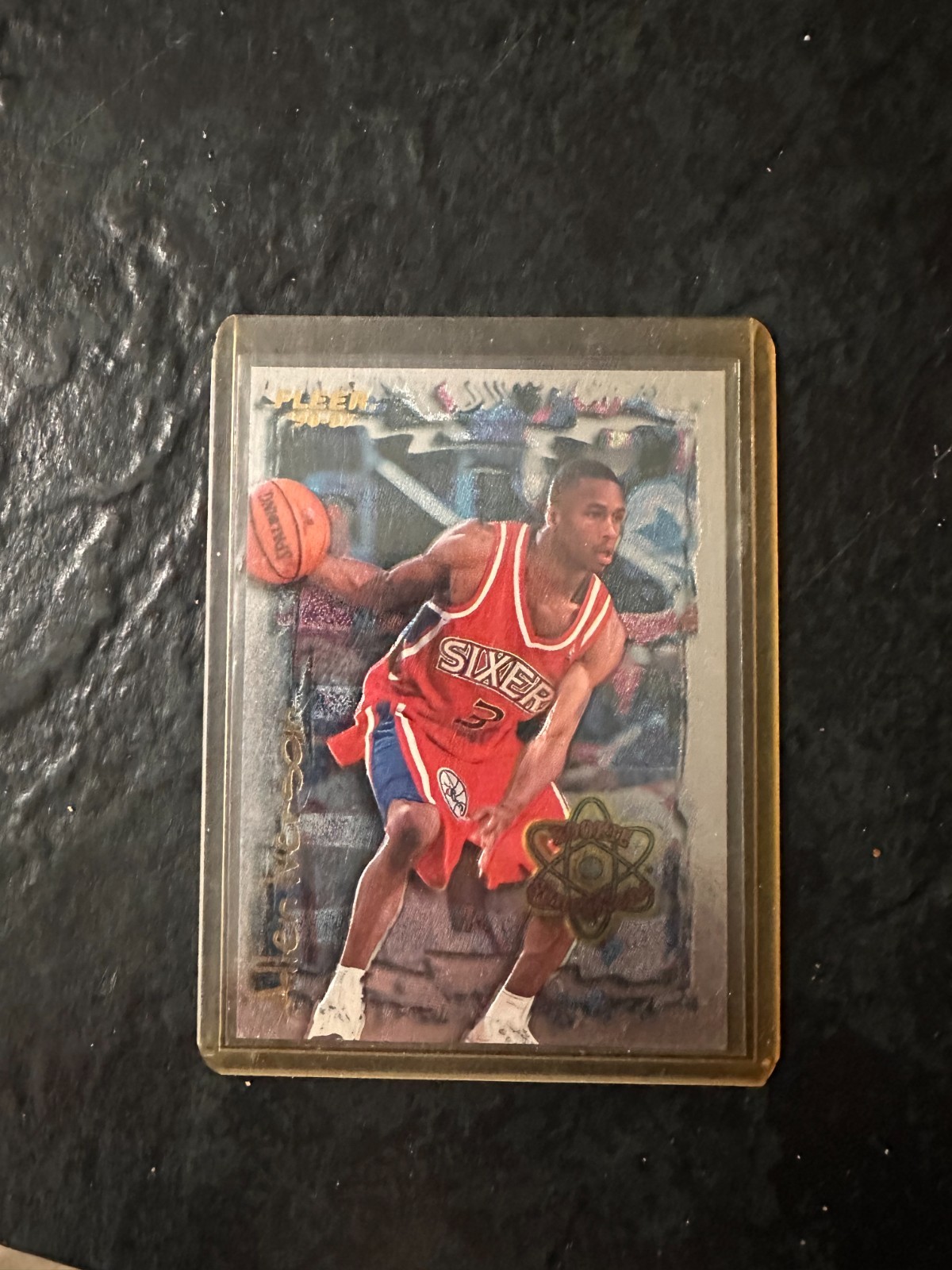 1996-97 Fleer - Rookie Sensations Allen Iverson #7 (RC)