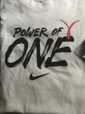 Nike Men L Susan Komen  Power Of One Breast Cancer Awareness T-Shirt  DO6297 NEW