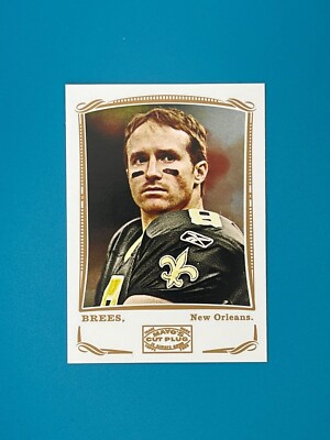 2009 Topps Mayo #80 Drew Brees - NFL Trading Card