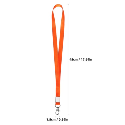10 Pcs Rope Lanyards Key Lanyards Flat Lanyards Name Tag Lanyards Teacher - 第 9/11 張圖片