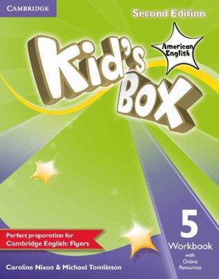 Kid's Box American English Level 5 Workbook with Online Resources, Tomlinson, Mi