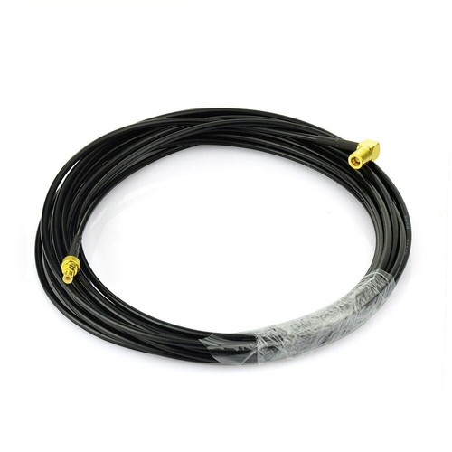 DAB Digital Radio Stereo Antenna Aerial Adapter SMB Right Angle Cable 6m Length - Picture 2 of 5