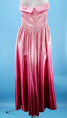 Vtg Women's 40s Pink Ombre Formal Gown XS/S 1940s Satin Maxi Dress Prom | eBay Vtg Women's 40s Pink Ombre Formal Gown XS/S 1940s Satin Maxi Dress Prom | eBay