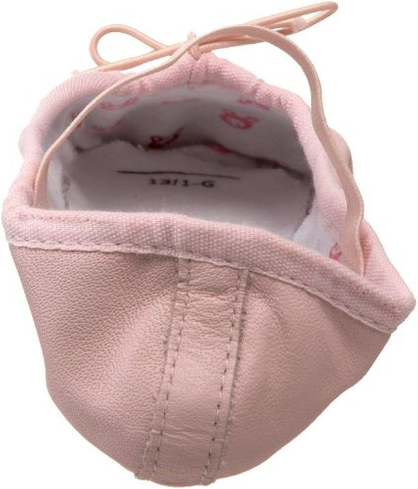 SAOLA Ciabatta scarpa da ballo in pelle suola intera coniglietto danza bambina