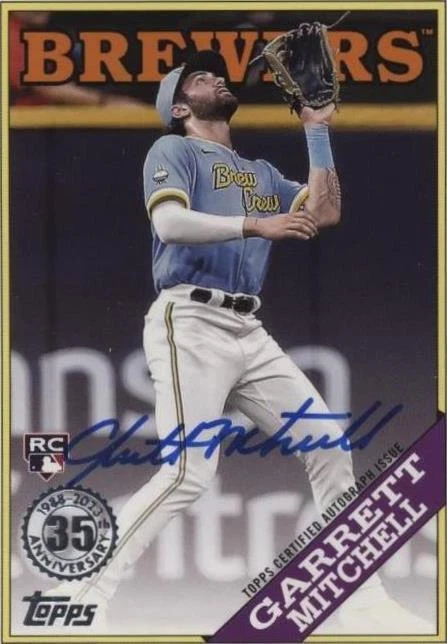 2023 Topps Update Series - Garrett Mitchell #88BA-GM