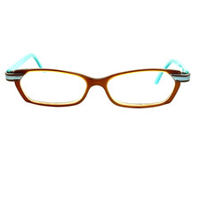 Cazal mod 510 Eyeglasses Frames Vintage Brown Teal Full rim 50-13-135 H14594