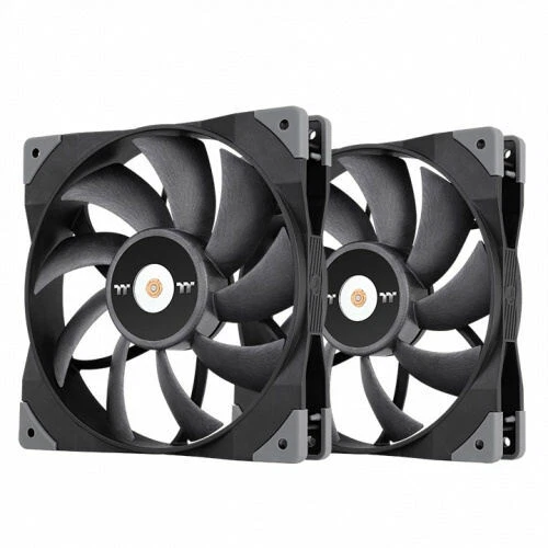 Thermaltake TOUGHFAN 14 High Static Pressure Fan, CL-F085-PL14BL-A (2 Pack)