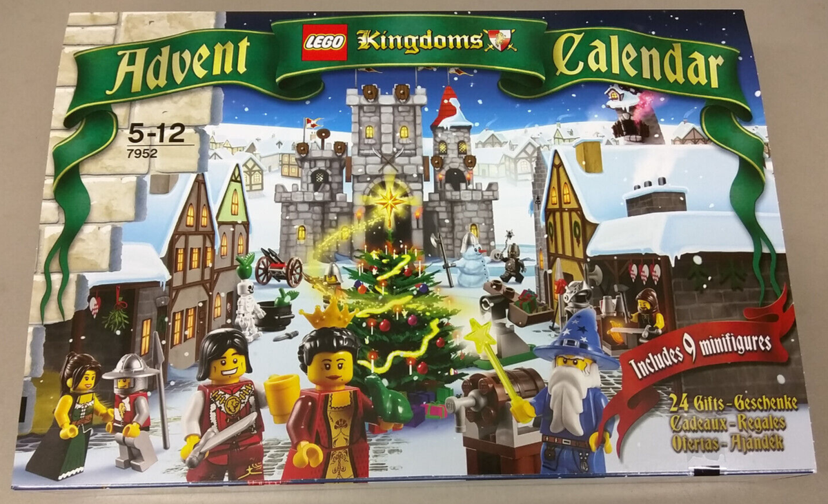 LEGO Kingdoms 7952 Advent Calendar NEW! Queen Wizard Knights Castle  Christmas