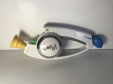 BOP IT Talking Handheld Electronic Reflex Game White 2008 Hasbro TESTED