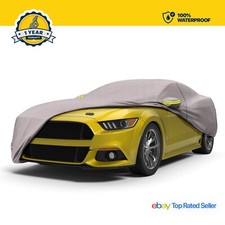 Seal Skin Waterproof Car Cover For Sedan Uv Protection With Mirror Pockets