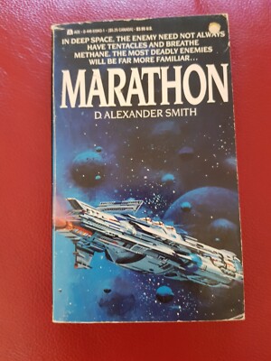 MARATHON By D. ALEXANDER SMITH 1982 ACE BOOKS SCIENCE FICTION DEEP SPACE