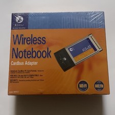 Blittz Super G Wireless Notebook Adapter Card 108Mpbs 802.11g NetWave Brand New