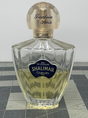 Shalimar By Guerlain For Women 2.5 oz/ 75 ml  Eau De Cologne Spray Rare 40% Ful