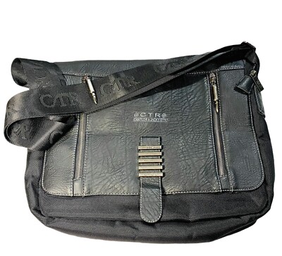 Cantlor And Jacky CTR Bags Black Messenger Bag Crossbody