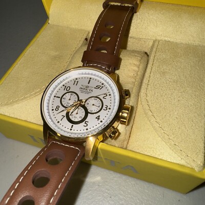 Wrist Invicta Wood Grain Watch Invicta S1 Rally 16011 Men's Round