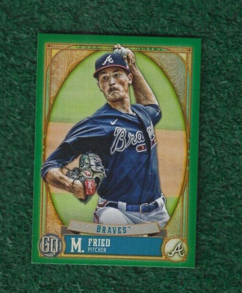 MAX FRIED - 2021 TOPPS GYPSY QUEEN GREEN PARALLEL CARD # 297 - YANKEES - MLB